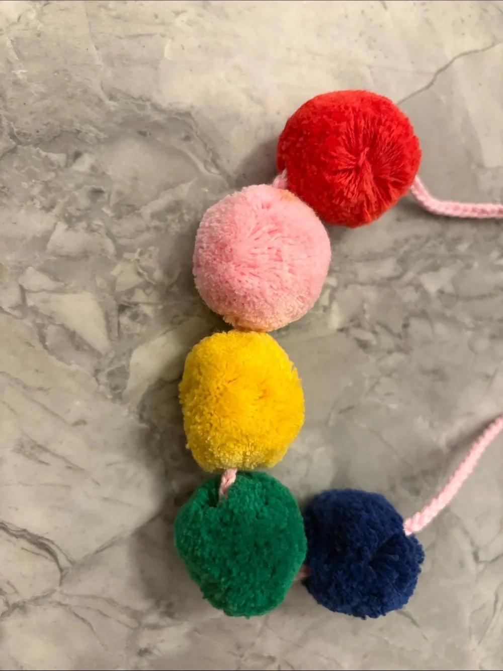 Hanna Andersson Pom Pom necklace.